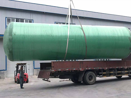 榕城华庭玻璃钢化粪池工程